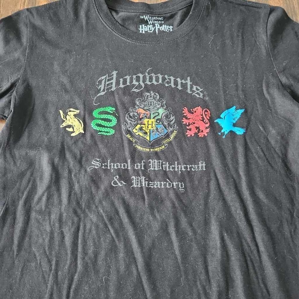 Wizarding world Harry Potter Hogwarts tee shirt women's large
